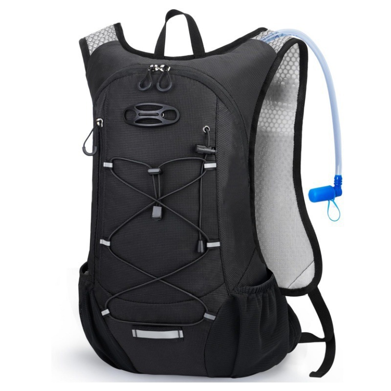 Cross-Border New Cycling Backpack for Men and Women, Bicycle Cross-Country Shoulder Helmet Bag, Light Outdoor Hiking and Mountaineering Bag