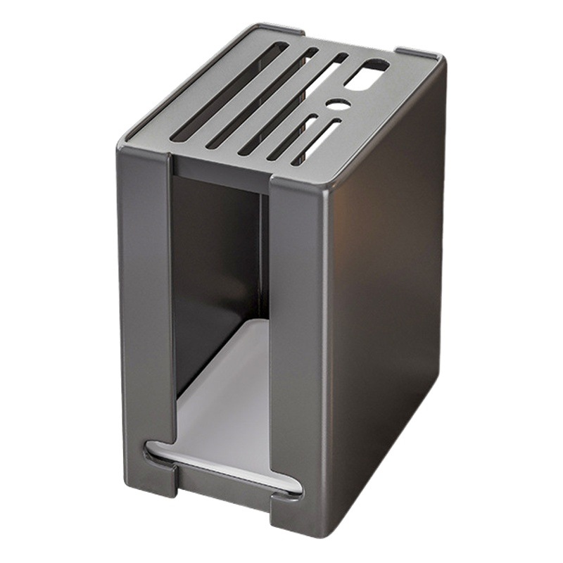 Soporte de cuchillo de cocina estante de almacenamiento encimera del hogar soporte de cuchillo de cocina montado en la pared multi-funcional soporte de cuchillo de drenaje estante de almacenamiento