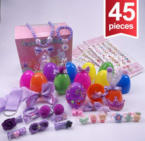 Huevo de Pascua de descompresión traje de dinosaurio caja ciega niños fiesta juguete DIY simulación huevo juguete de Pascua