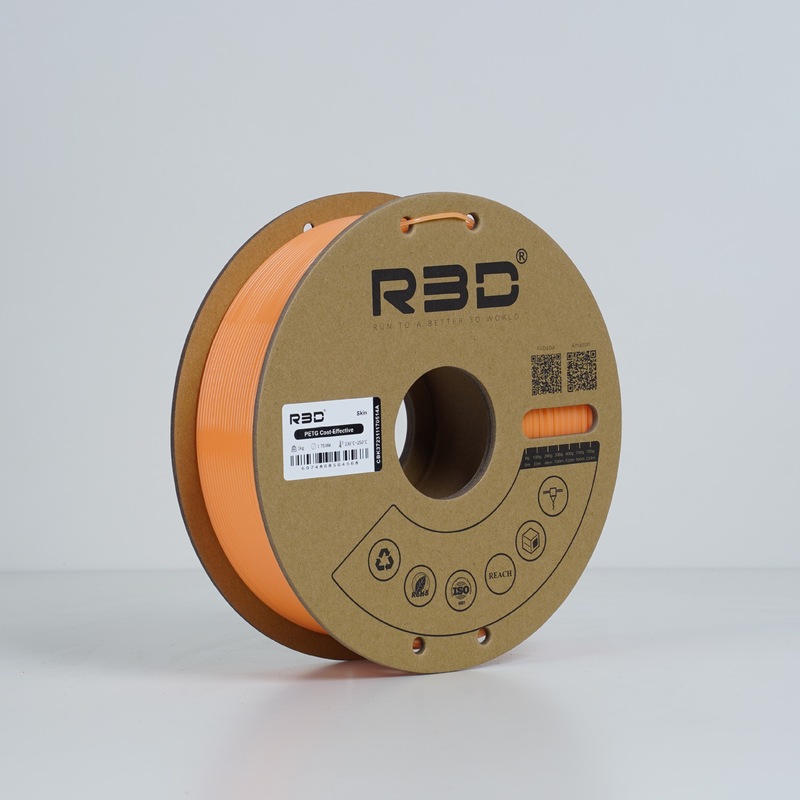 【爆款】R3D PETG 3D打印耗材肤色透明1.75mm高韧性打印笔材料拓|undefined