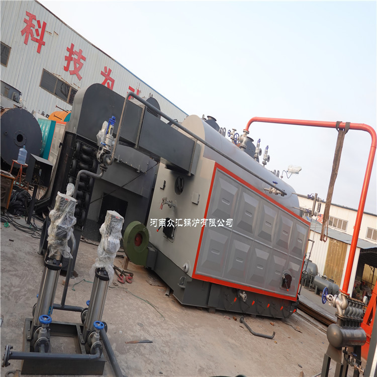 Biomass 10 tons steam boiler SZL double drum membrane wall coal-fired boiler can burn wood rice husk Biomass 10 tons steam boiler SZL double drum membrane wall coal-fired boiler can burn wood rice husk