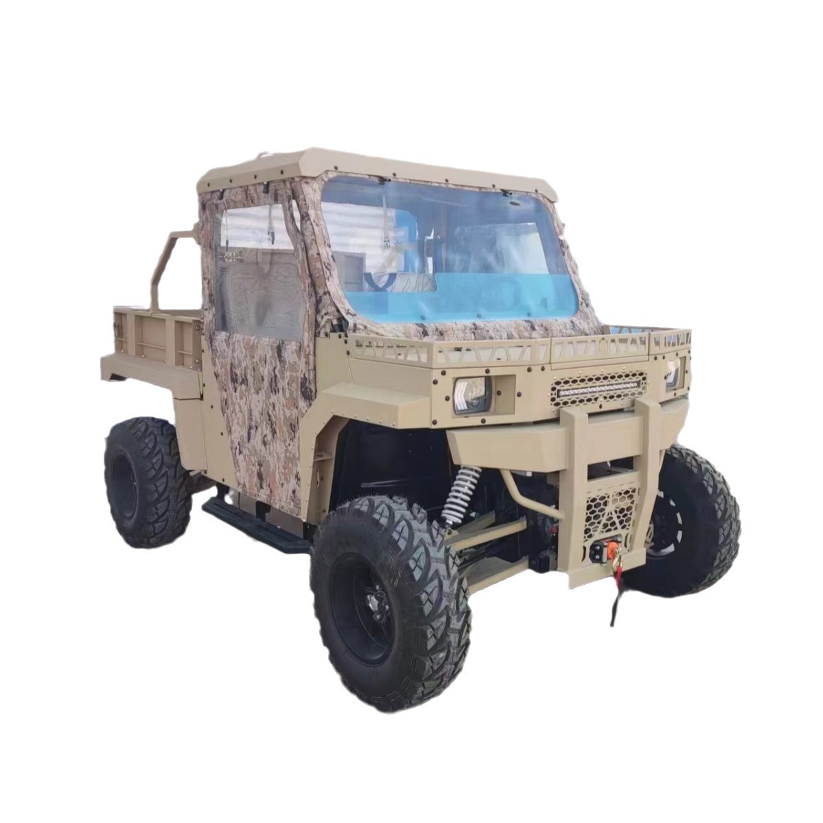 4x4 Export Farm 1000cc 6 asientos con techo duro y parabrisas SUV Desert Off-Road UTV