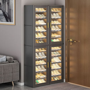 Shoe Cabinet New 2024 Explosions Household Doorway Indoor Multi-layer Rental House Shoes Storage Artifact Simple Shoe Rack