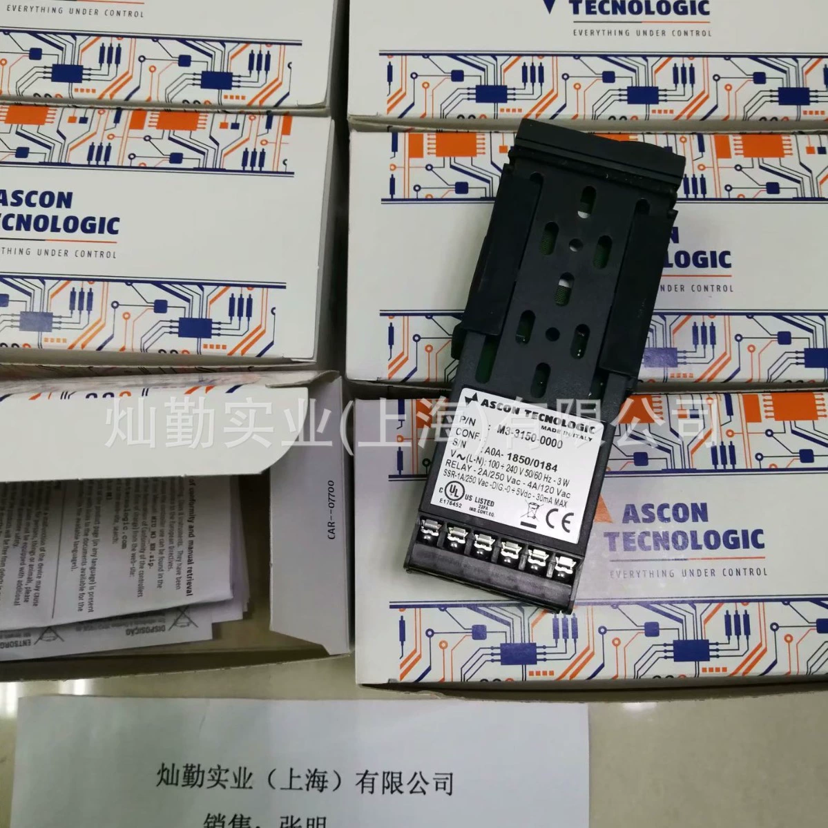ASCON temperature transmitter XS-3010/ABA ASCON Tecnologic temperature control meter