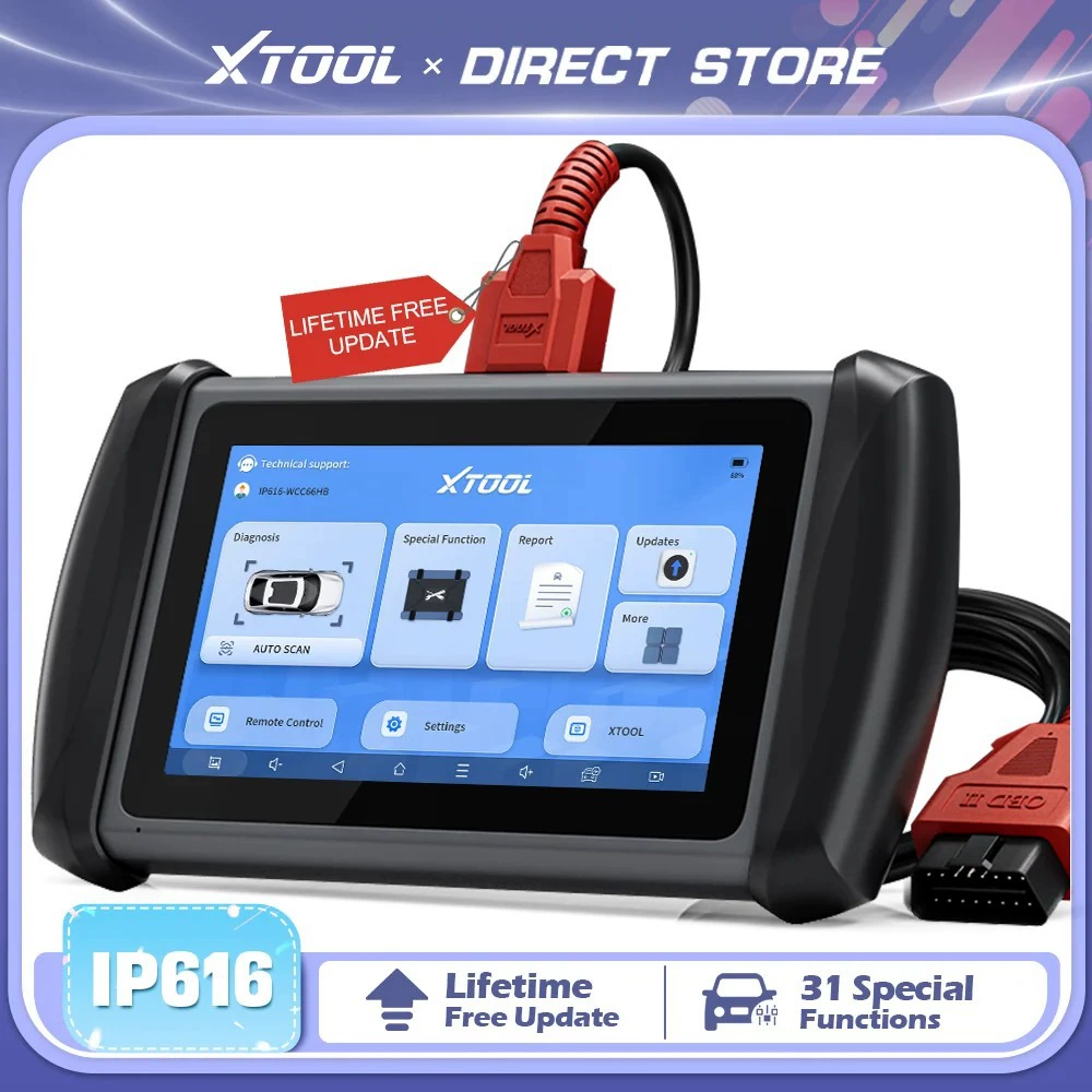 XTOOL IP616 OBD2 сканер Automotivo Автомобильные диагностические инструменты