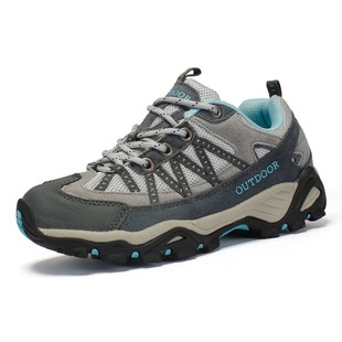 2025 Cross-Border Spring and Autumn Wear-Resistant Hiking Shoes for Women Low-Top Outdoor Casual Sports Shoes Mesh Breathable Hiking Shoes for Women