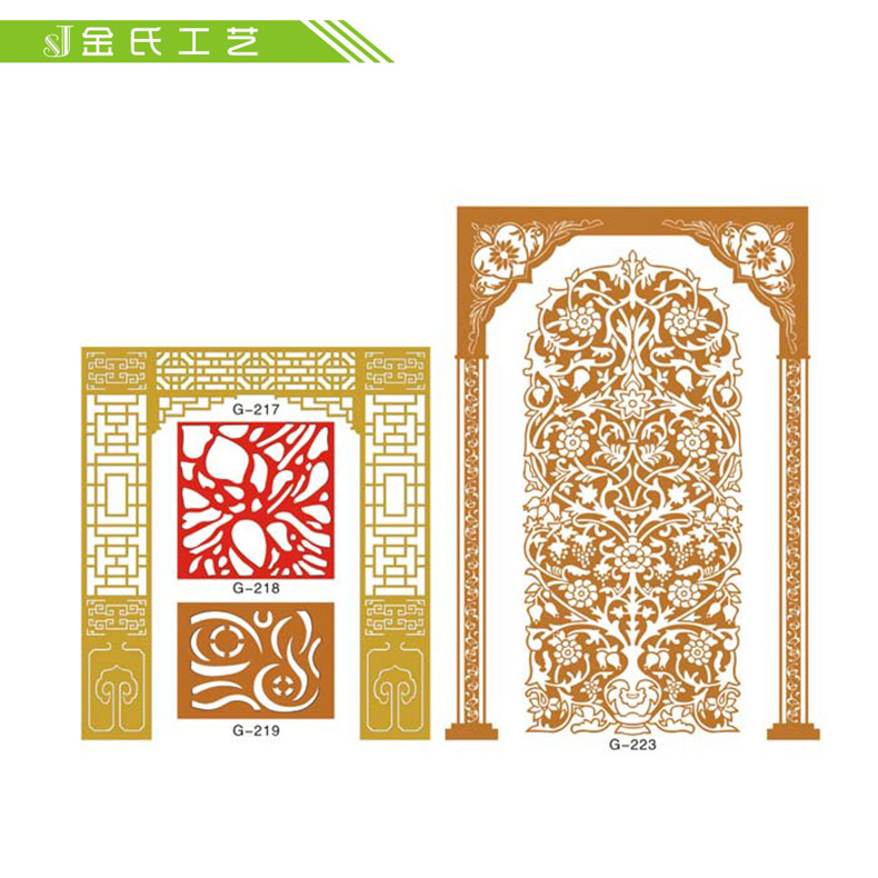 厂家批发 家装建材电脑雕刻加工通花板屏风 挂落 落地罩挂落屏风