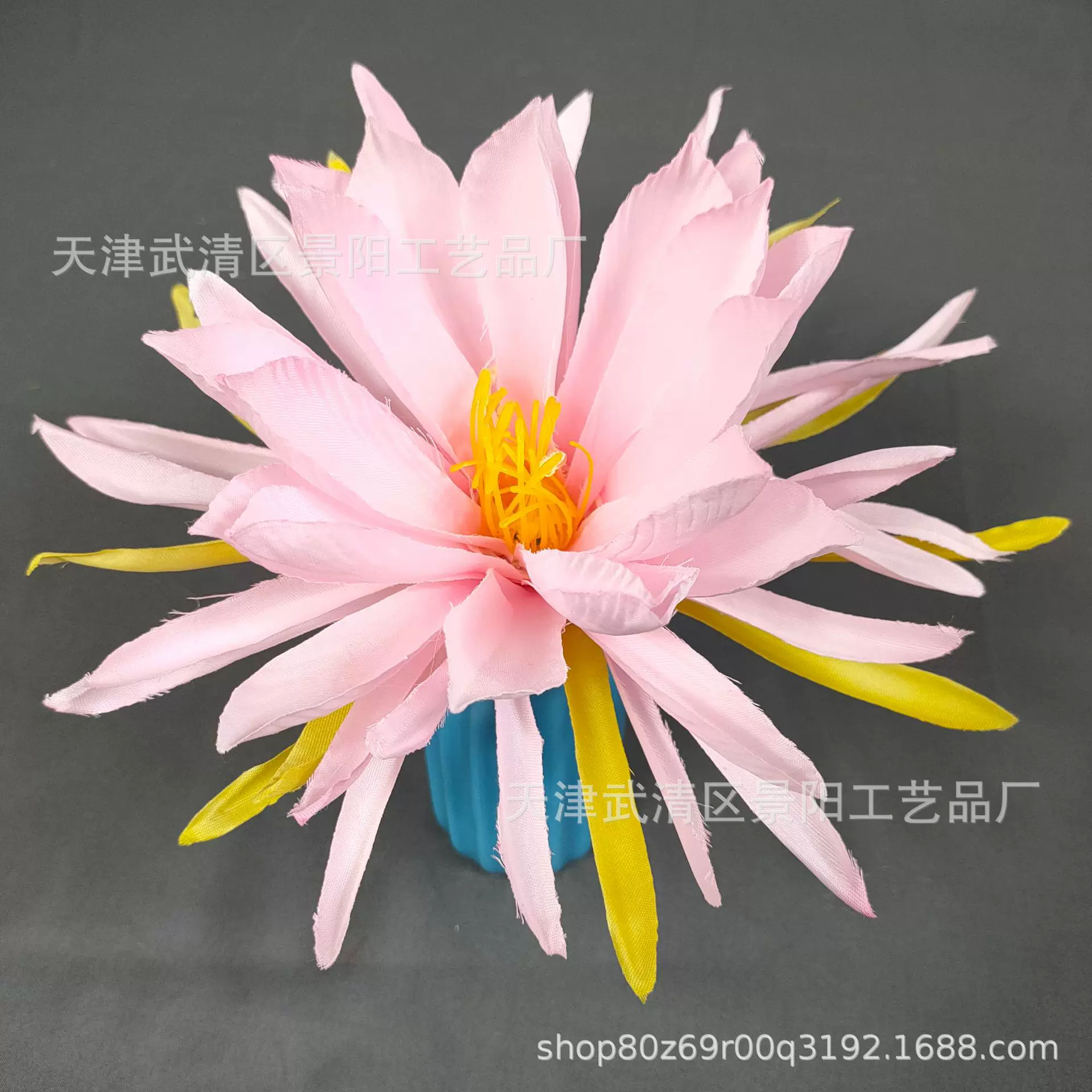 厂家批发21cm 昙花花头 拍照唯美漂亮古风装饰网红花灯中秋灯笼花