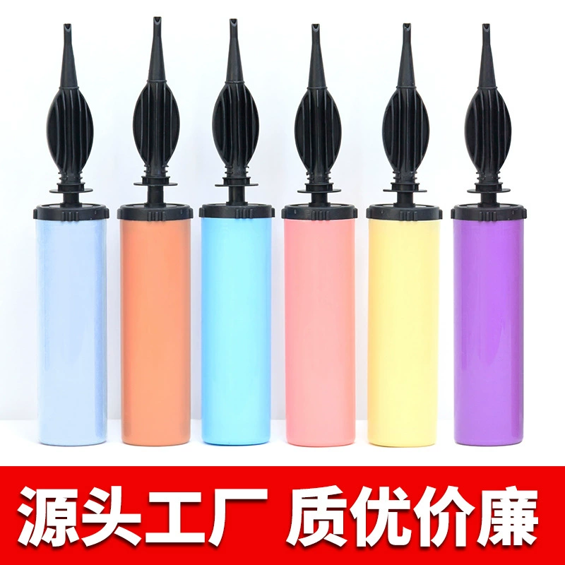 Производители оптовых ручных надувных цилиндров ручной двунаправленный надувной насос портативный наклонный смешанный воздушный шар насос