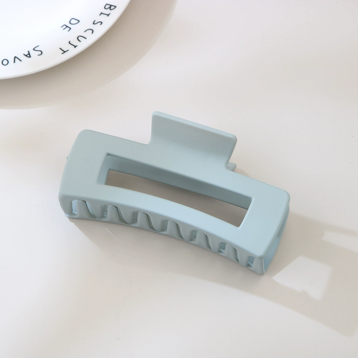 (Cross-border trading), rectangular matte crab pin, big shark, hairgrip, Amazon, simple and elegant design