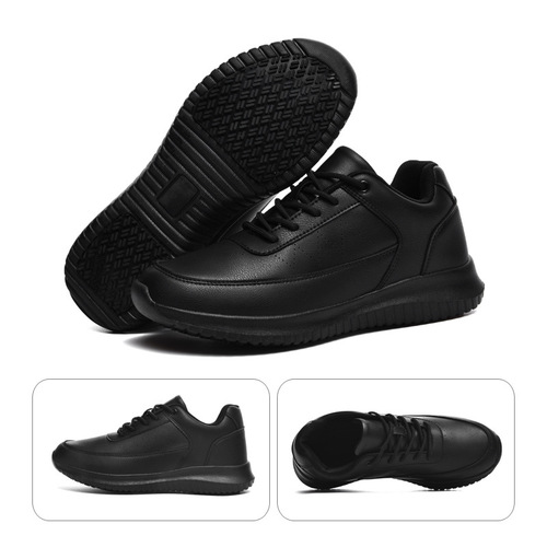 Chef Shoes Anti-slip Waterproof Oil-resistant Professional Kitchen Work Shoes for Men and Women Four Seasons Kitchen Special Purpose Casual Shoes