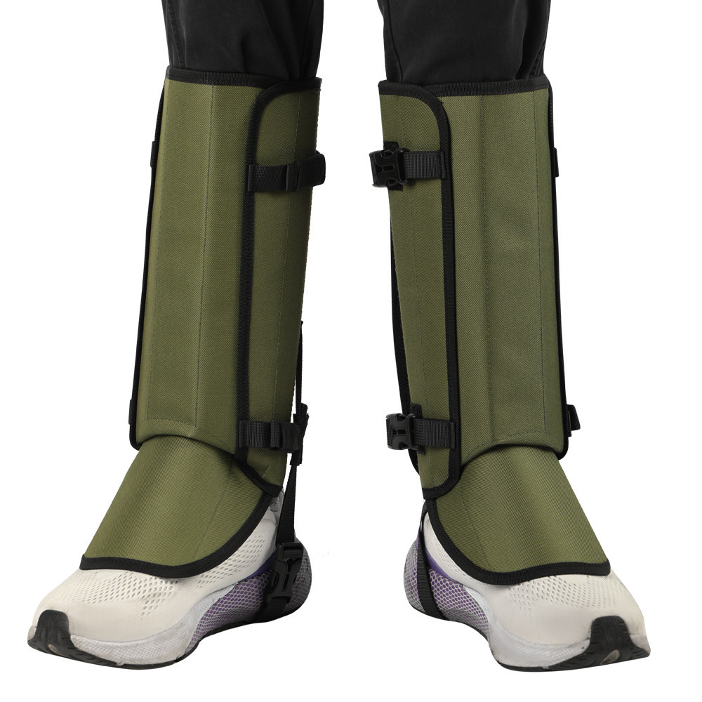 ✅ Snow-Proof Outdoor Hiking Waterproof Shoe Covers for Men and Women, Desert Trekking Sand-Proof, Jungle Snake-Proof Leg and Foot Protection Pants
