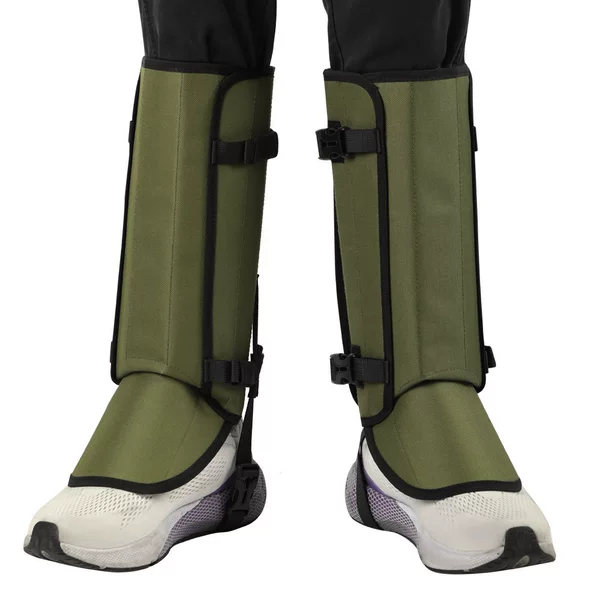✅ Snow-Proof Outdoor Hiking Waterproof Shoe Covers for Men and Women, Desert Trekking Sand-Proof, Jungle Snake-Proof Leg and Foot Protection Pants