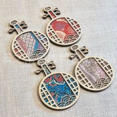 雲南麗江大理少数民族刺繍タイ刺繍宋錦ザ染冷蔵庫貼り民族特色文創観光紀