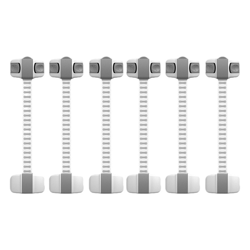 Cerradura de seguridad para niños cerradura del cajón cerradura del refrigerador cerradura de seguridad de protección del bebé cerradura de la puerta del gabinete