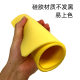 A4 thick blank yellow tattoo practice leather silicone leather fake leather novice tattoo eyebrow large practice leather cross-border
