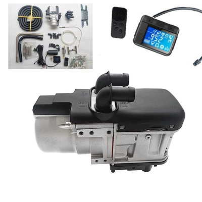 Automotive air conditioning Gas and Diesel Universal Engine - 12v-gasoline-plumbing-parking-heater-digital-remote-control