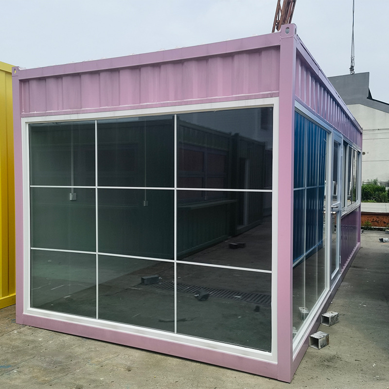 Casas de contenedores residenciales, cajas de embalaje corrugadas móviles, bocadillos comerciales, casas residenciales, hoteles, tiendas, tiendas, casas de tablero móvil