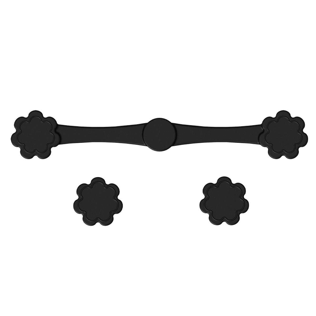 작은 꽃 스타일 - 블랙