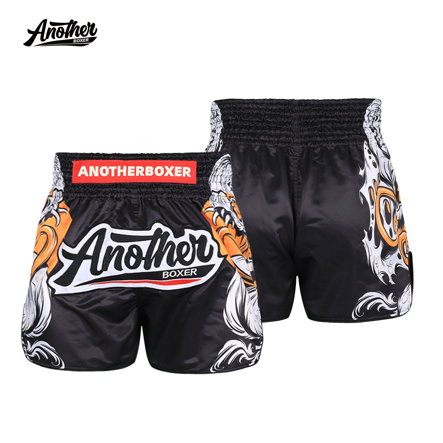 ANOTHERBOXER new snake-patterned boxing shorts for men and women, suitable for combat training, mixed martial arts, and sanda