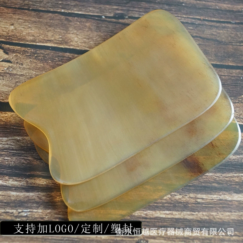 Натуральный буйволы рог скребет пластины для всего тела Универсальный соскоб артефакт Масло инструмент для плеча и шеи тела скребет пластины для задней части подлинного