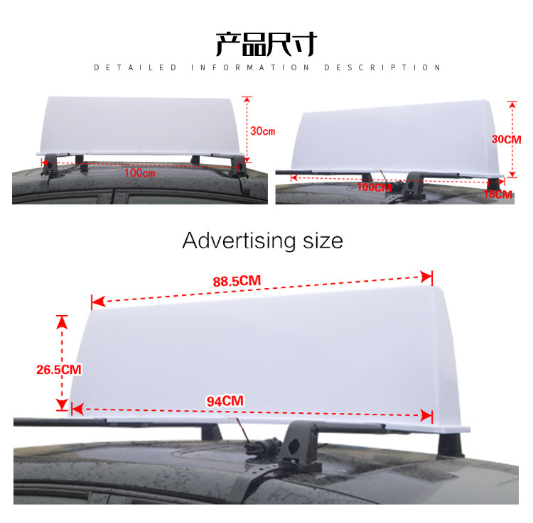 Dump truck/concrete mixer truck/engineering vehicle/truck roof light. Roof light for construction waste transport and mixer truck