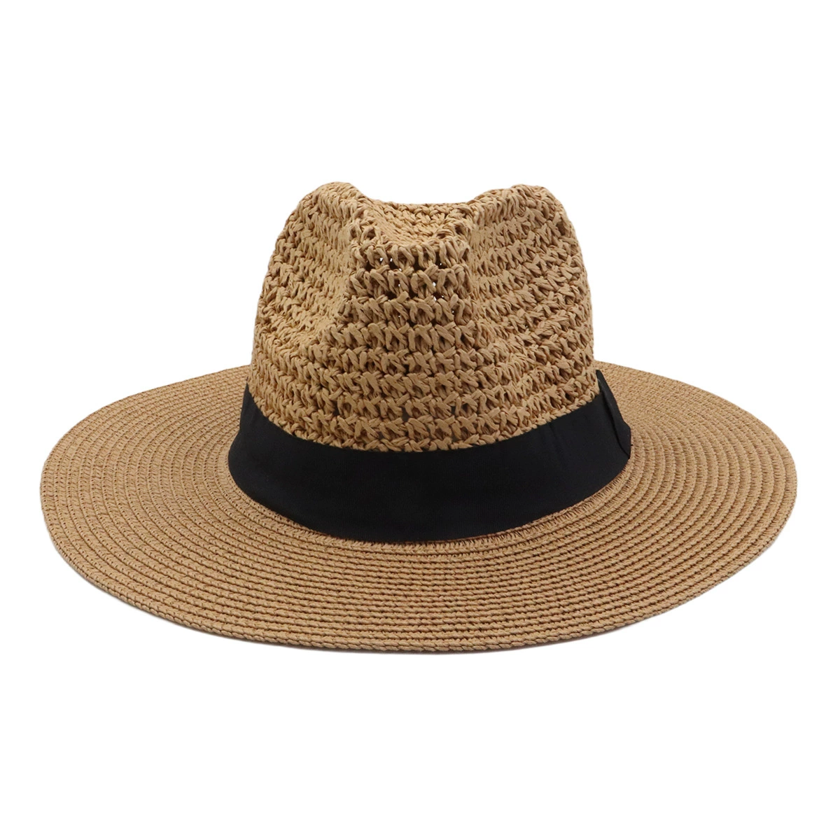 AliExpress Amazon Outdoor Весна и лето, новые мужские и женские пляжные шляпы с большим козырьком, соломенная шляпа CMDJS457