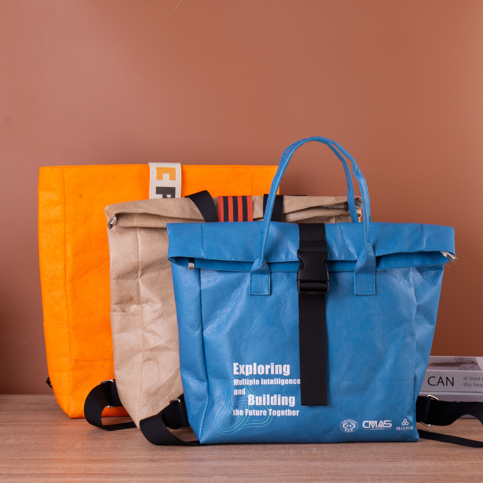 杜邦纸袋定制logo可水洗杜邦纸包购物袋化妆品手提袋礼品袋伴手礼