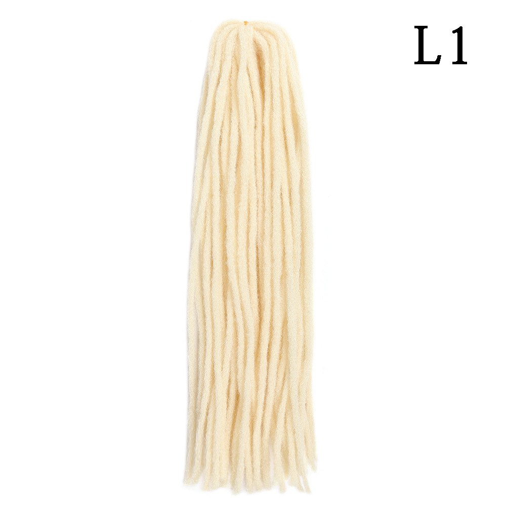 Perücke, Space-Seide, afrikanische Dreadlocks, afrikanische Hip-Hop-Reggae-Dreadlocks, gehäkelte Dreadlocks, geflochtene farbige Seile auf Lager_voghion.com