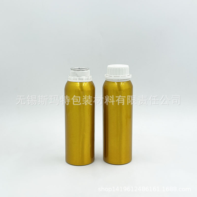 源头厂家200 ml 毫升 铝罐  金色喷漆  大白盖