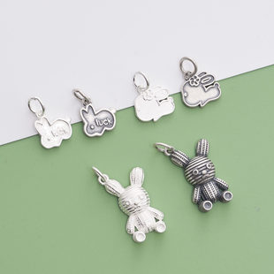 S925���y�������luckӢ��С���ӈD��diy�������ֹ������y���