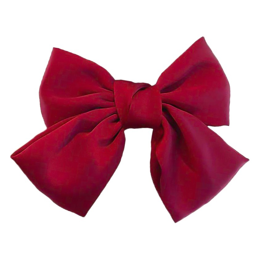 Dongdaemun estilo japonés cuerda de pelo de celebridad de Internet Super Hada accesorios para el cabello inteligente Rojo arco grande primavera clip tocado horquilla hembra