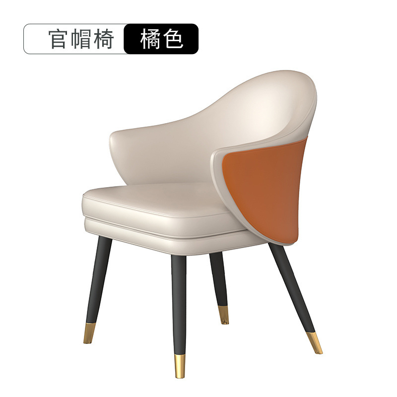 Hotel de lujo ligero mesa de negociación de alta calidad combinación de mesa redonda pequeña mesa de recepción de invitados celebridades en línea mesa de negociación de negocios