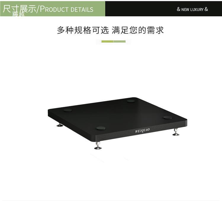 Speaker Tray Shock-absorbing Tripod Bookshelf Floor-standing Base Vibration-absorbing Plate HIFI Audio Subwoofer Shock-proof Pad