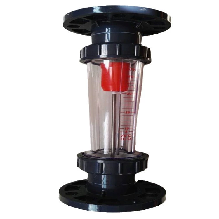 LZT-300S30L/F пластиковый трубчатый поплавковый расходомер диапазон измерения 30-300м3/ч