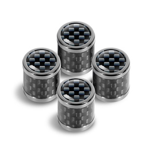 New Product Supply Real Carbon Fiber Car Tire Valve Core Valve Cap Universal Standard Metal Decorative Dust Cover