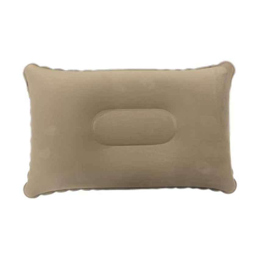 Almohada inflable cuadrada personalizada para viajes, almohada de viaje, almohada flocada, almohada inflable, almohada para siesta, almohada cuadrada para viajes al aire libre