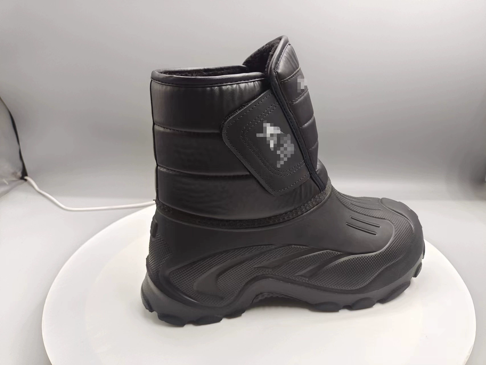 Men's Snow Boots, Insulated Waterproof Outdoor Boots, Lightweight 1.1 kg, Sizes 37–46