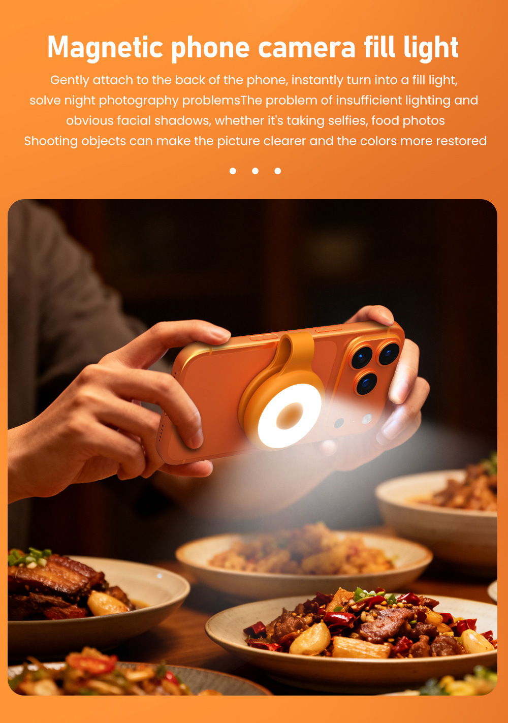 Portable Led Ring Light For Phone Photography And Live Streaming_voghion.com