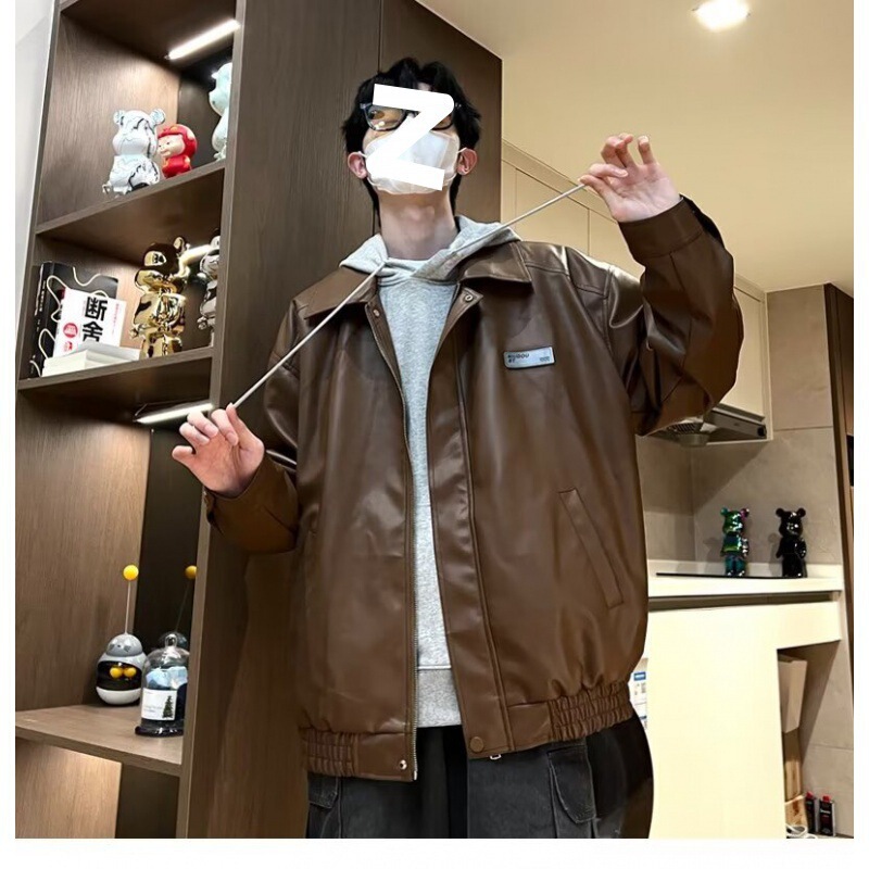 Design Sense Trendy Brand Work Jacket Jacket Men's Spring and Autumn Japanese Style Retro Lasel Top Year Design Sense Trendy Brand Work Jacket Jacket Men's Spring and Autumn Japanese Style Retro Lasel Top Year