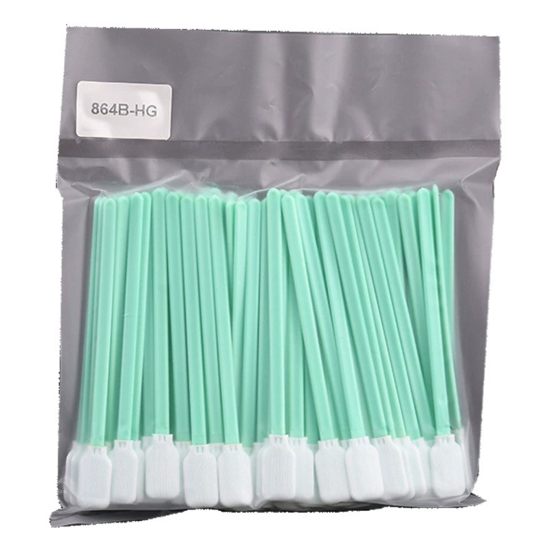 864B-НГ пыль-бесплатная ткань чистки тампон пыль-бесплатная ткань тампон полиэфирное волокно односторонняя двухслойная ткань тампон