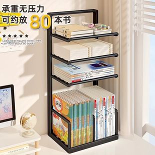 Desktop Bookshelf Desktop Data File Storage Rack Organizer Multi-Functional Book Stand Student Dormitory Book Storage Rack