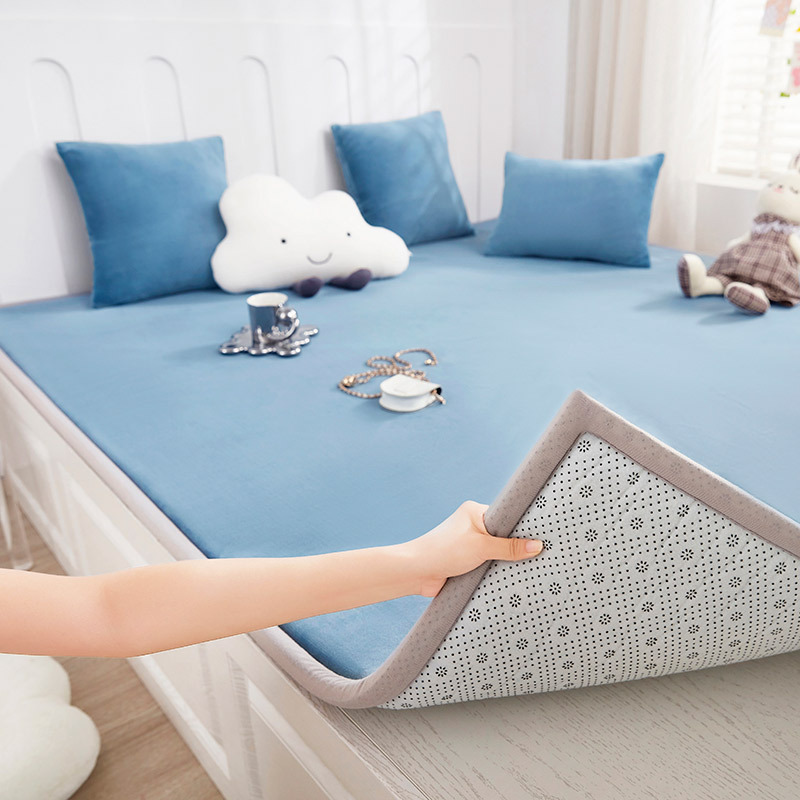 Tatami Mattress Floor Mat Non-Slip Mattress Bed Mat Rural Kang Mat Felt Floor Mat Foldable Customizable