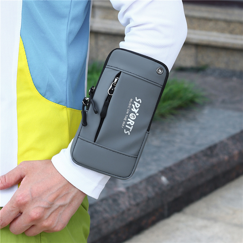 Nueva bolsa de carrera multifuncional simple bolsa de cambio portátil bolsa de teléfono móvil bolsa de brazo de bicicleta deportiva al aire libre