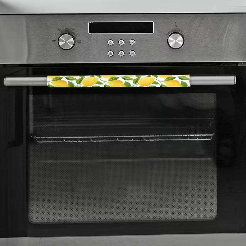 Cross-Border Wholesale Pumpkin and Mushroom Print Handle Covers for Home Appliances, Refrigerator, and Microwave Oven Handles Are Available for Wholesale