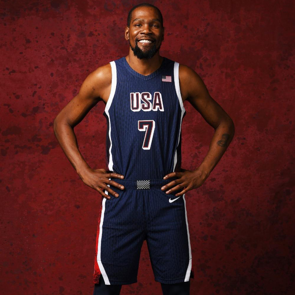 High-Quality American Basketball Uniform Suit American Dream Team Game Durant James Training Ball Clothes Vest