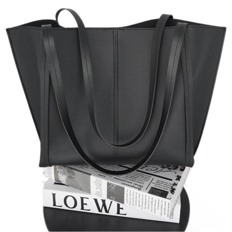 Bolsas de gran capacidad retro para mujeres 2025, bolsas de moda retro, bolsas de hombro, bolsas de nicho, bolsas de hombro