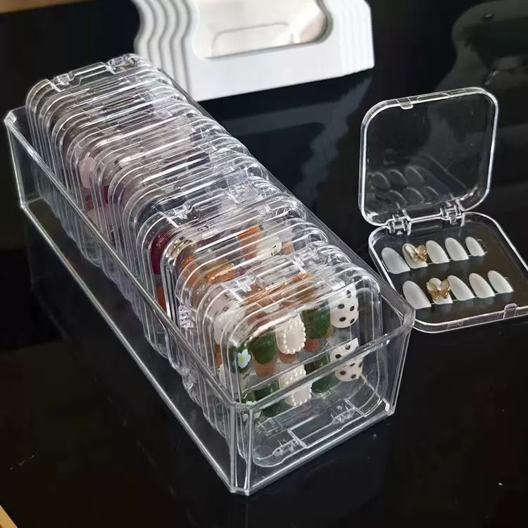 穿戴式美甲包装盒子高档精致穿戴甲收纳盒子爆款甲片展示礼盒