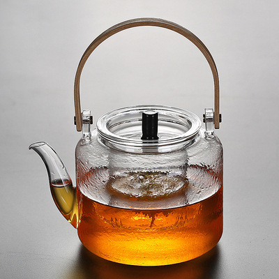 Tetera de vidrio de doble propósito para cocinar-martillo
