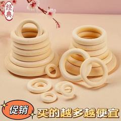 木製リング大サイズ木製リング手作り diy 木の色の木製リングタペストリー特別な織りアクセサリーとアクセサリー卸売在庫